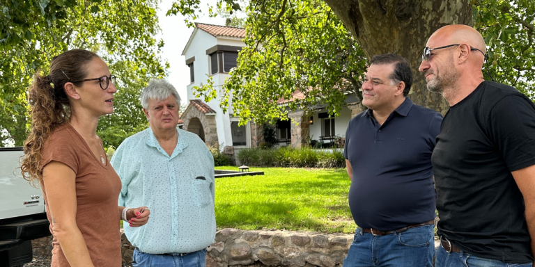 Departamento Totoral: Dario Capitani y Víctor Molina recorren puntos turísticos claves